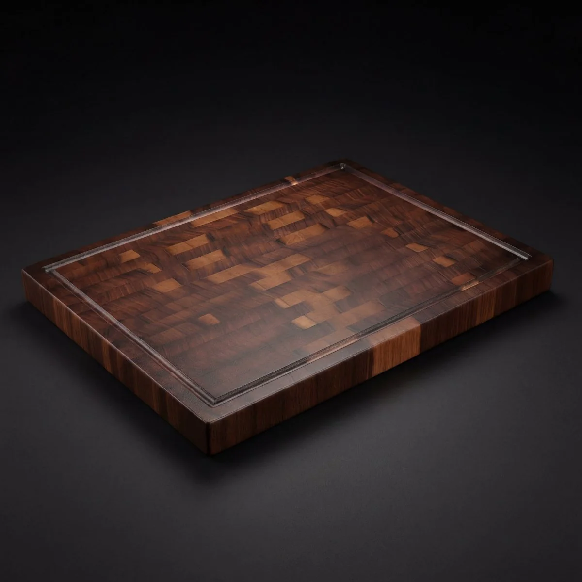 Hand-Hammered Titanium Pan & Sauté Set with Walnut Board and Utensils - Image 6